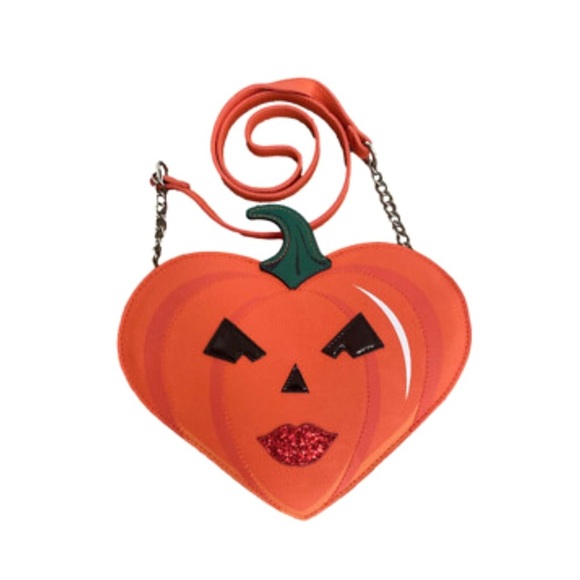 🎃 NWT-BETSEY JOHNSON ADORABLE PUMPKIN CROSSBODY🎃 - Picture 1 of 11